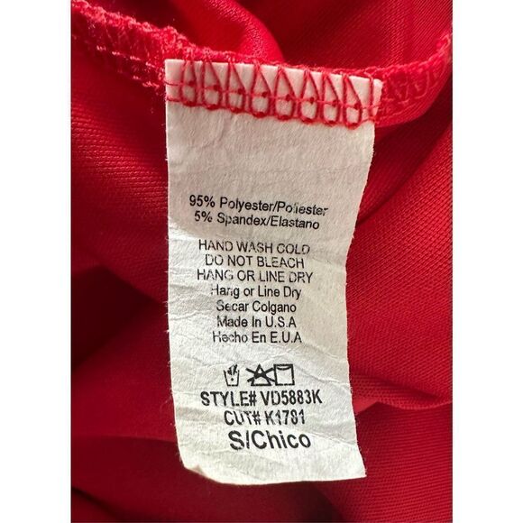 Pinkblush Women’s Red Floral Lace Mesh Overlay Maxi Dress Size Small - Picture 6 of 6